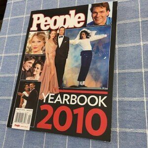 People Magazine Yearbook 2010 Celebrity Collectible Michael Jackson Taylor Swift